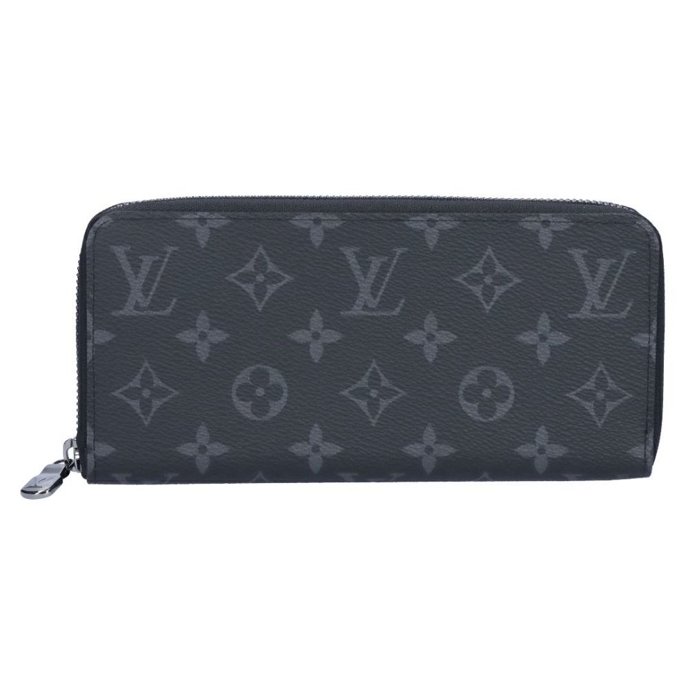 ルイヴィトン LOUIS VUITTON 長財布 ジッピーウォレット・ホリゾンタル モノグラム・エクリプス M11611 ブラック