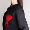 アミパリス AMI PARIS メンズ レディース クルーネックニット セーター AMI DE COEUR BFUKS006.018