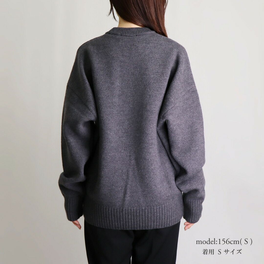 アミパリス AMI PARIS メンズ レディース クルーネックニット セーター UKS002.018