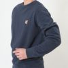 メゾンキツネ MAISON KITSUNE メンズ トレーナー スウェット FOX HEAD PATCH REGULAR SWEATSHIRT LM00301KM0001