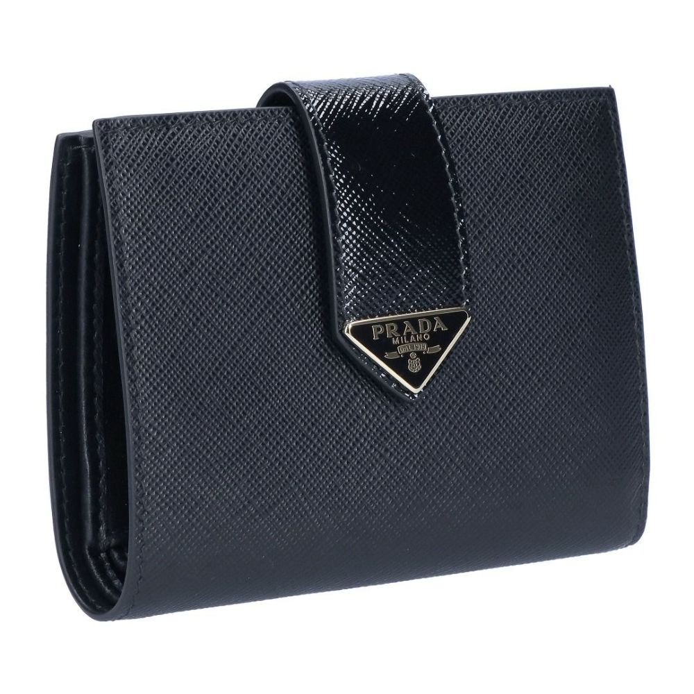 プラダ PRADA 折財布 SAFFIANO 1MV204 2C7X F0002 NERO シティカーフタブ ブラック