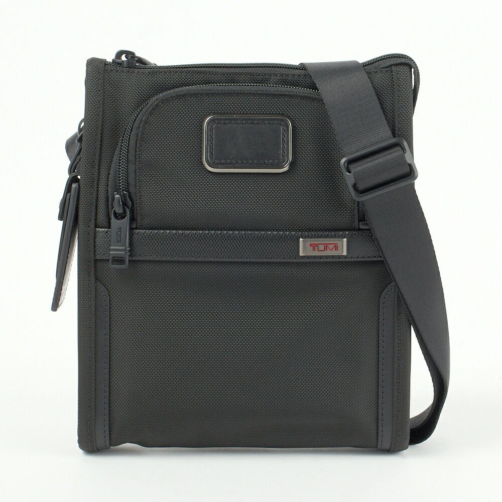 トゥミ TUMI ショルダーバッグ 【ALPHA：アルファ3】 2203110(117345 1041) POCKET BAG SMALL ブラック（BLACK）