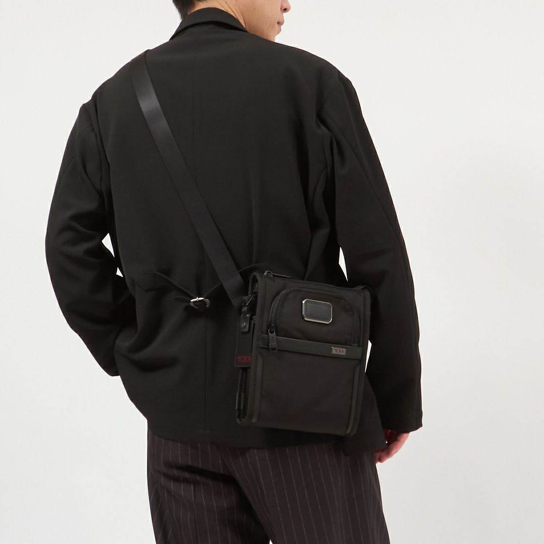 トゥミ TUMI ショルダーバッグ 【ALPHA：アルファ3】 2203110(117345 1041) POCKET BAG SMALL ブラック（BLACK）
