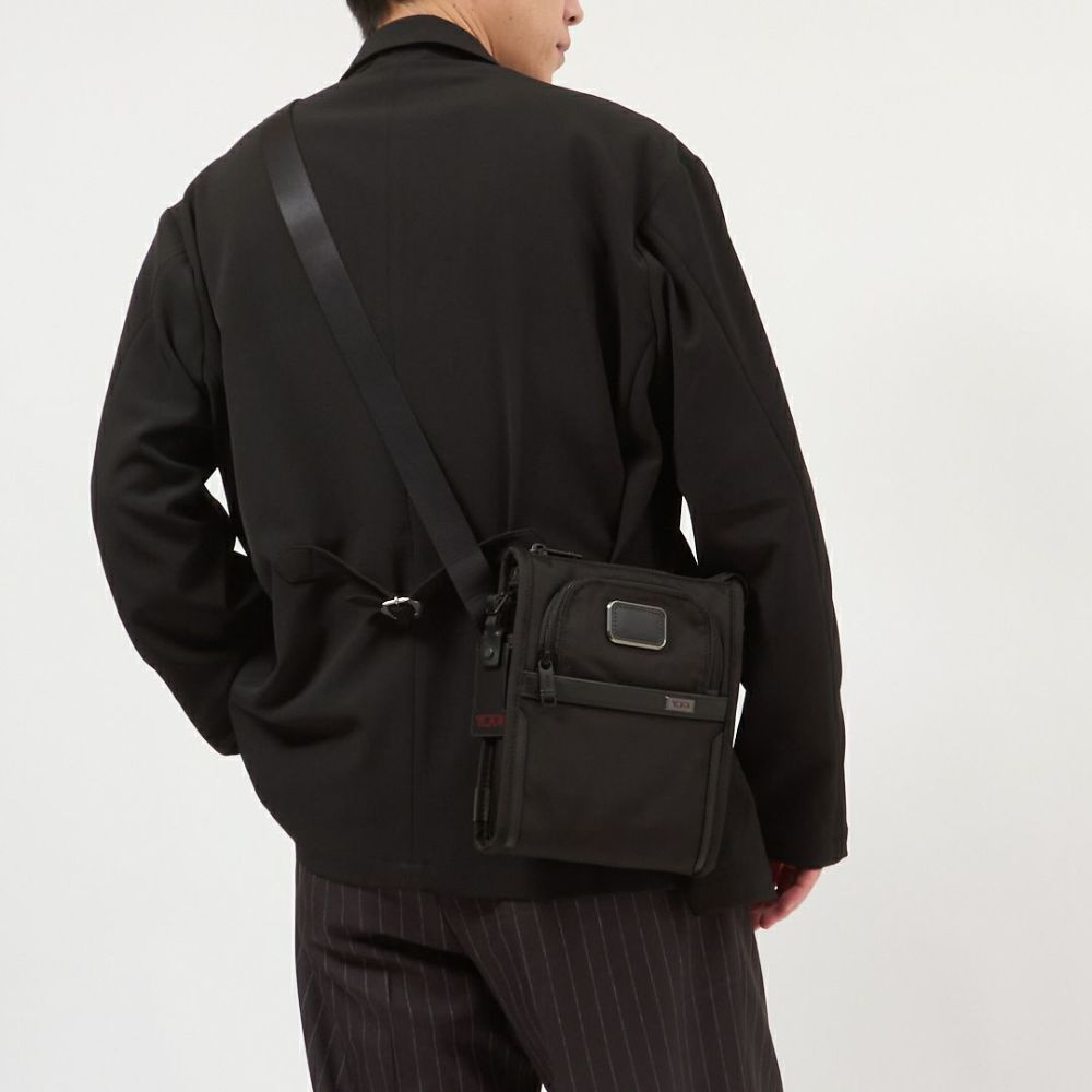 トゥミ TUMI ショルダーバッグ 【ALPHA：アルファ3】 2203110(117345 1041) POCKET BAG SMALL ブラック（BLACK）