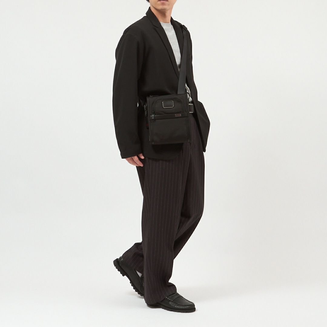 トゥミ TUMI ショルダーバッグ 【ALPHA：アルファ3】 2203110(117345 1041) POCKET BAG SMALL ブラック（BLACK）
