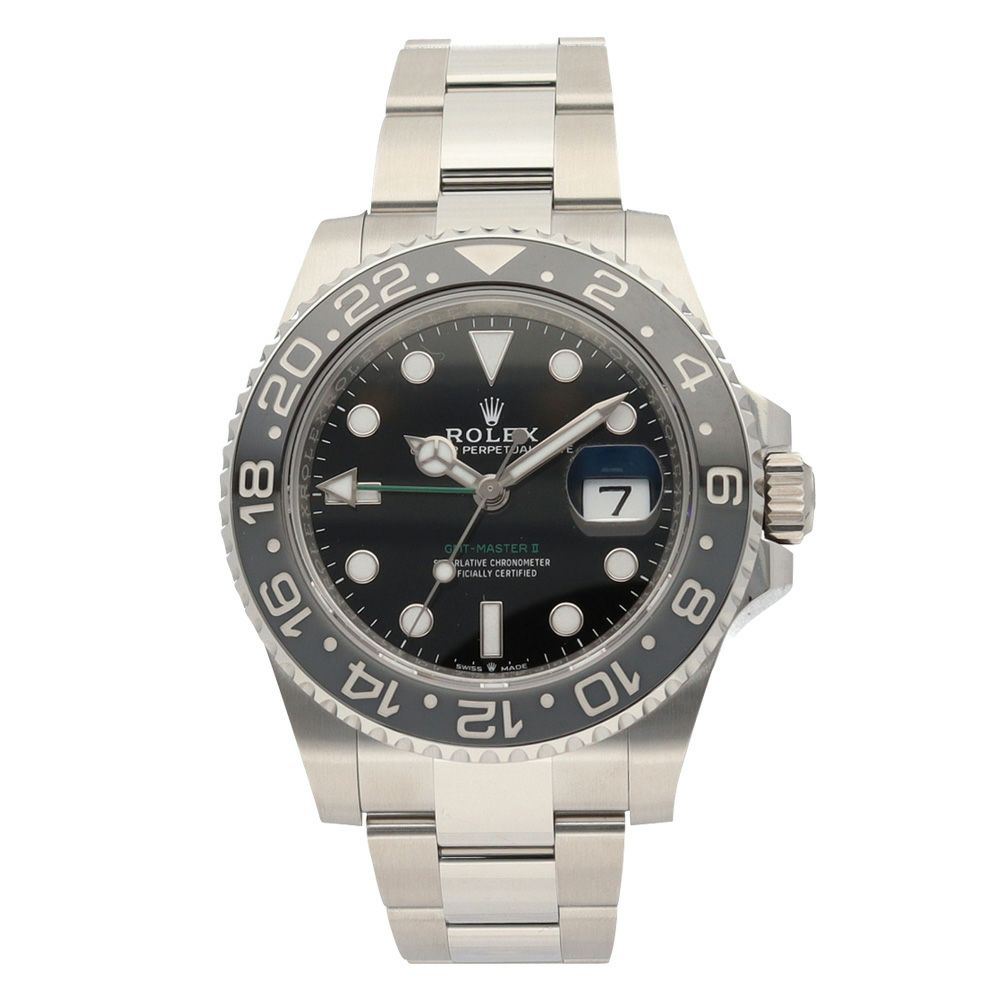 【予約会対象品】 ロレックス ROLEX 腕時計 メンズウォッチ GMTマスター2 126710GRNR 【お取り寄せ】