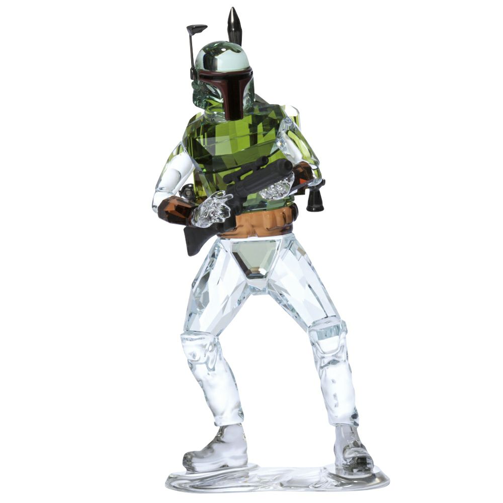 【予約会対象品】 スワロフスキー SWAROVSKI 置物 フィギュアオーナメント Star Wars Boba Fett 5619210 【お取り寄せ】