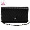 【予約会対象品】 【リユース品】 シャネル CHANEL バッグ ショルダーバッグ Vステッチチェーンウォレット A33814 【お取り寄せ】