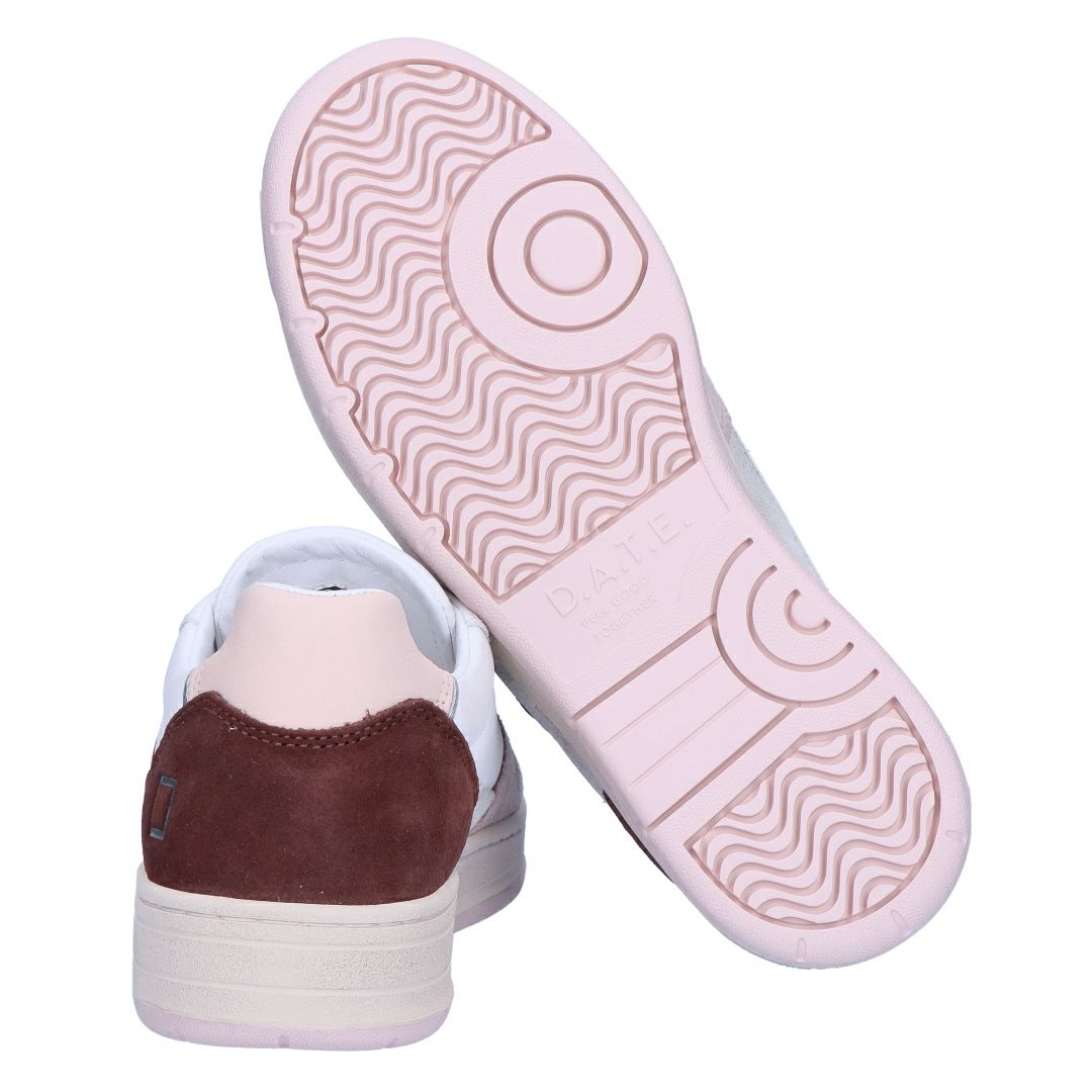 デイト D.A.T.E. レディース靴 シューズ スニーカー W411-C2-VC-WP VINTAGE CALF WHITE-PINK