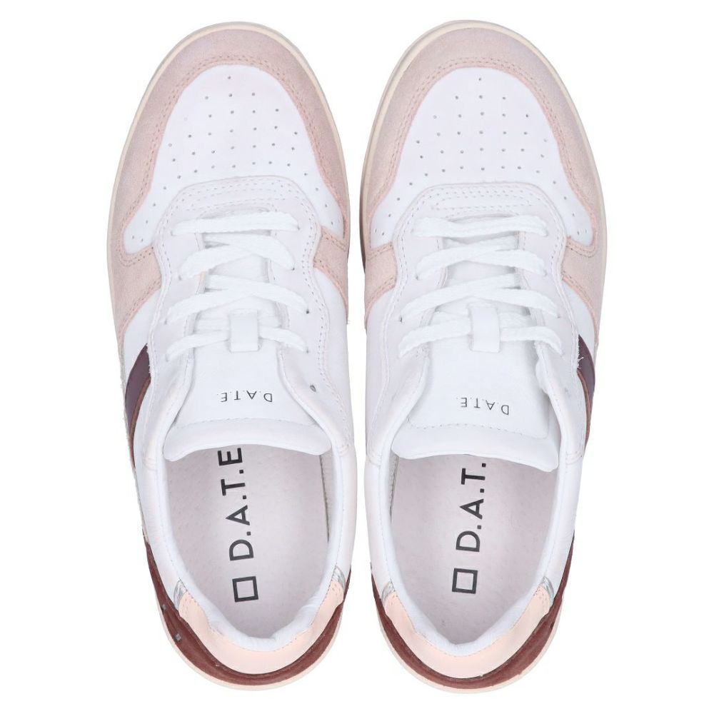 デイト D.A.T.E. レディース靴 シューズ スニーカー W411-C2-VC-WP VINTAGE CALF WHITE-PINK