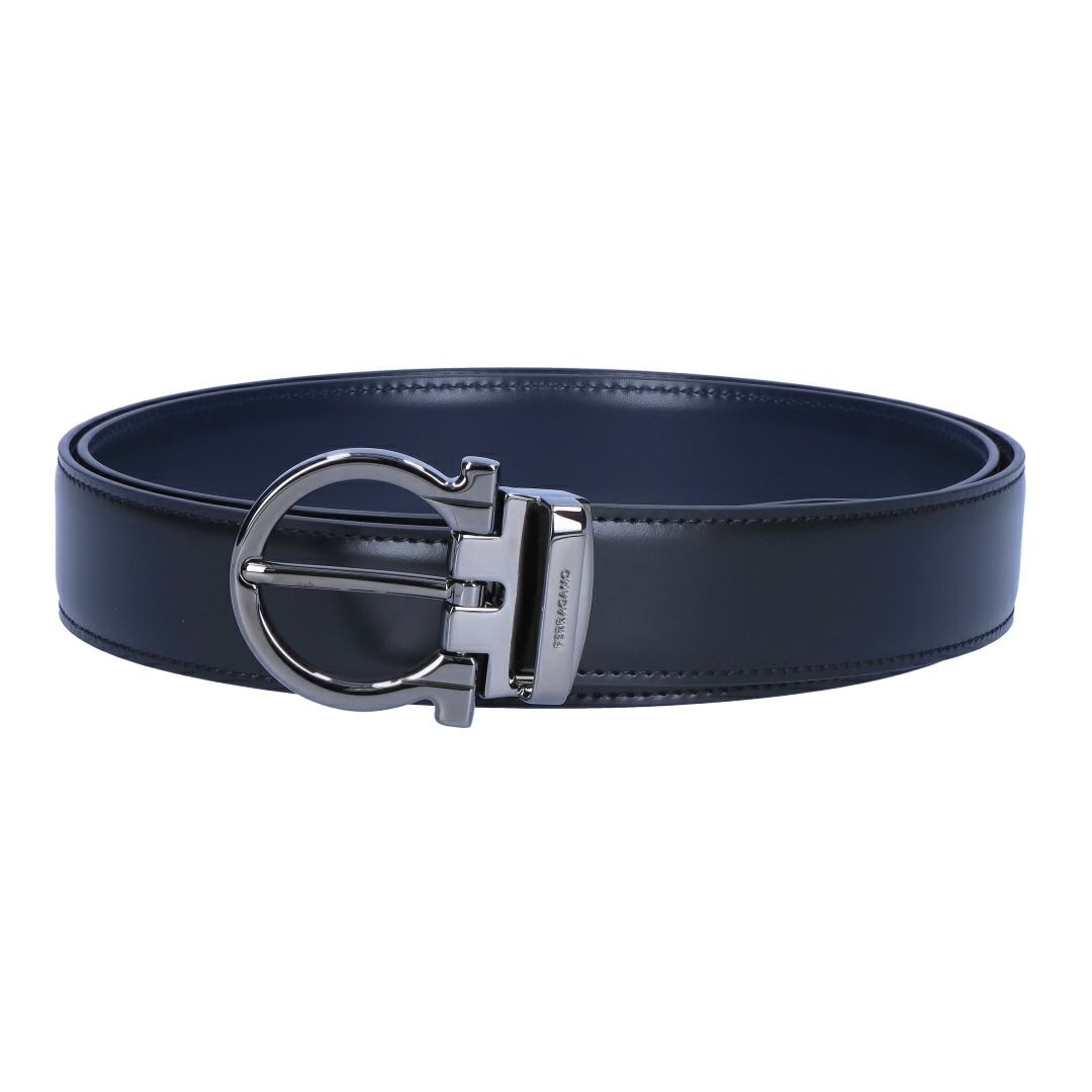 フェラガモ FERRAGAMO メンズ ベルト リバーシブル DOUBLE ADJUS 