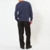 メゾンキツネ MAISON KITSUNE メンズ スウェットトレーナー CHILLAX FOX PATCH REGULAR LM00303KM0001 ECLIPSE BLUE