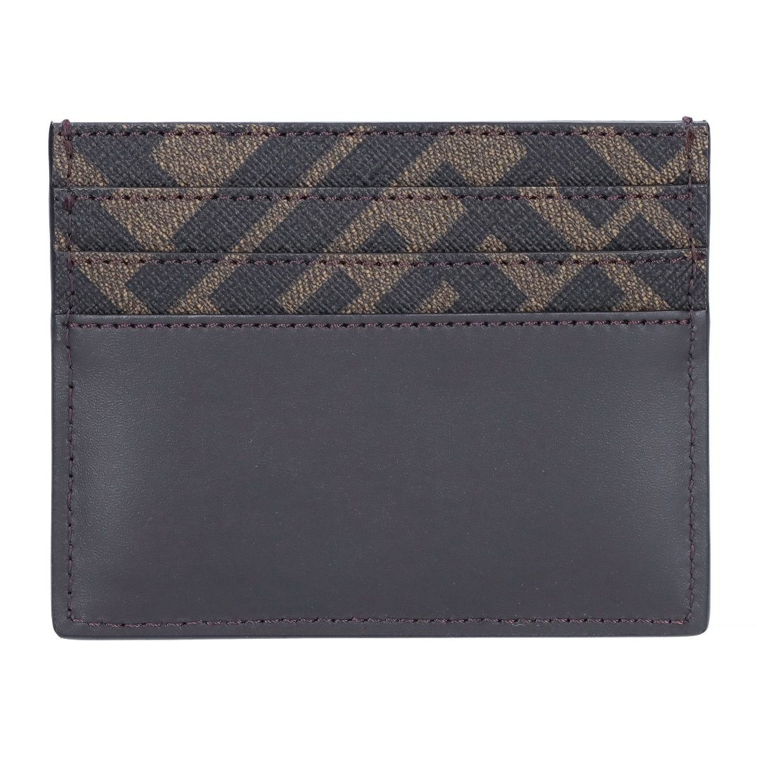 フェンディ FENDI カードケース FFキャンバス FFスクエア 7M0164 AFF2 F1Q1C REALEBANO+TBMR+P ブラウン