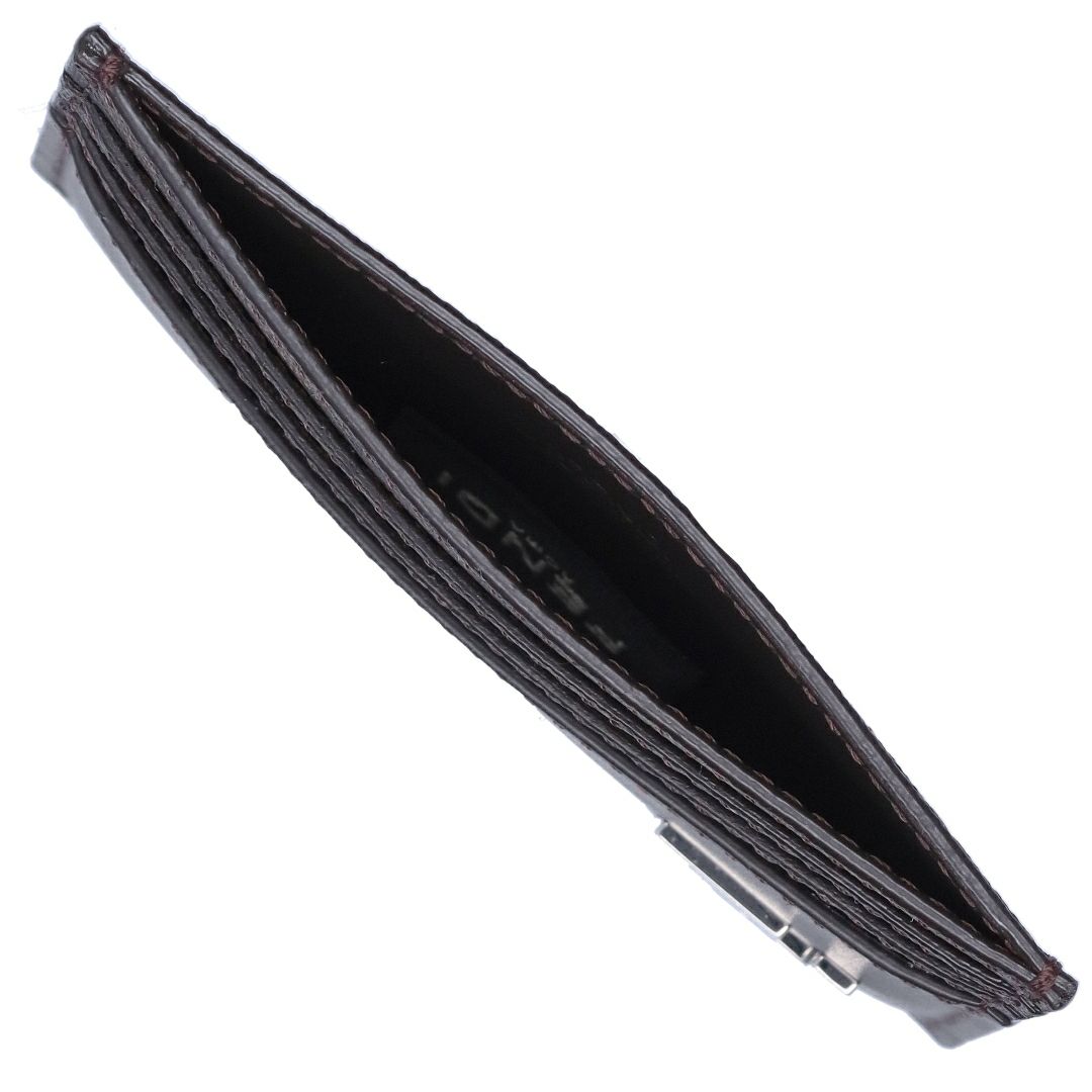 フェンディ FENDI カードケース FFキャンバス FFスクエア 7M0164 AFF2 F1Q1C REALEBANO+TBMR+P ブラウン