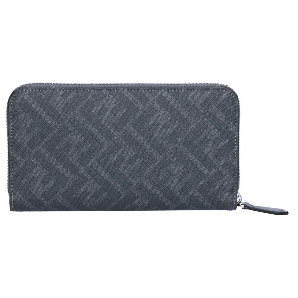 フェンディ FENDI 長財布 ダイアゴナル 7M0210 AFCB F0FDY ACCIAIO+PALLADIO グレー