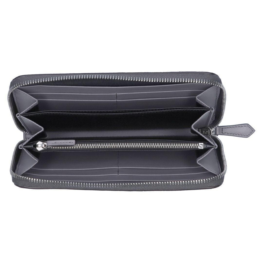 フェンディ FENDI 長財布 ダイアゴナル 7M0210 AFCB F0FDY ACCIAIO+PALLADIO グレー