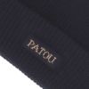 パトゥ PATOU 帽子 ニット帽 ビーニー KNITTED RIB BEANIE AC0798009 サステナブルウール メリノウール