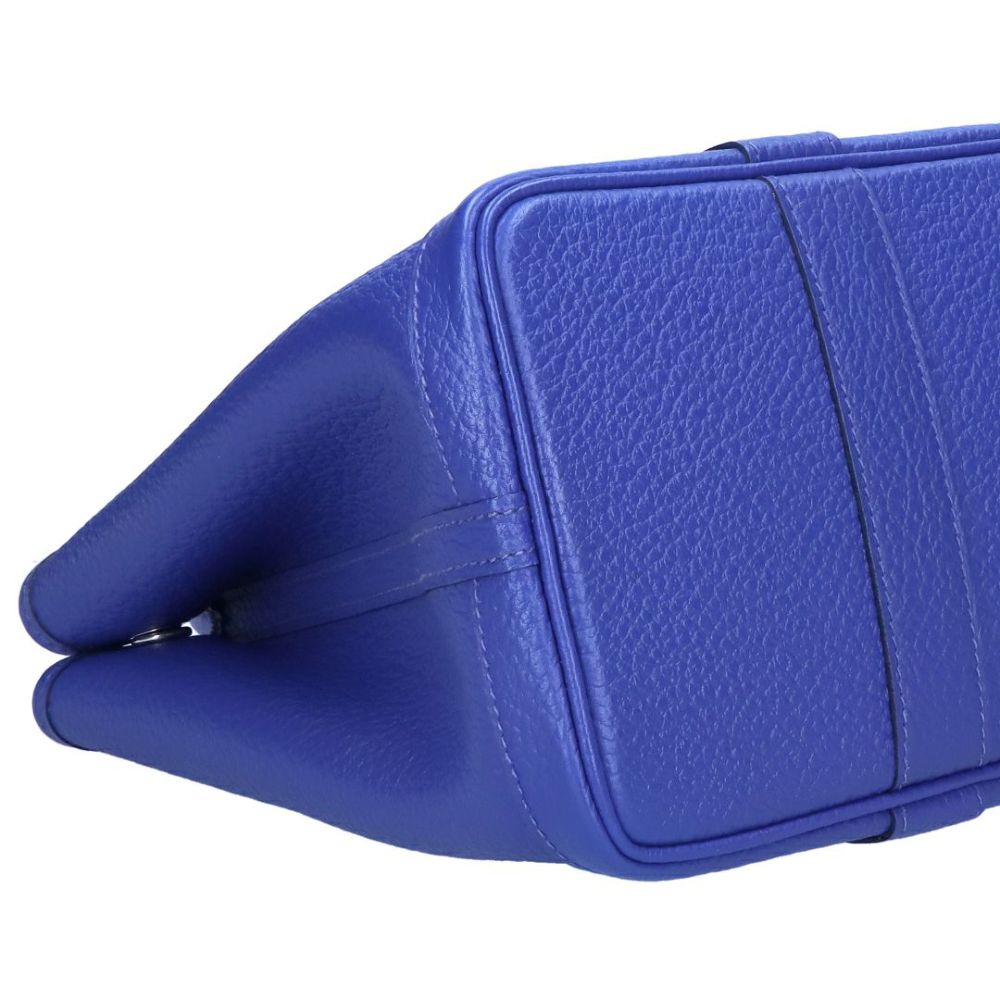 【リユース品】 エルメス HERMES バッグ ハンドバッグ ガーデンパーティTPM ブルー 【お取り寄せ】