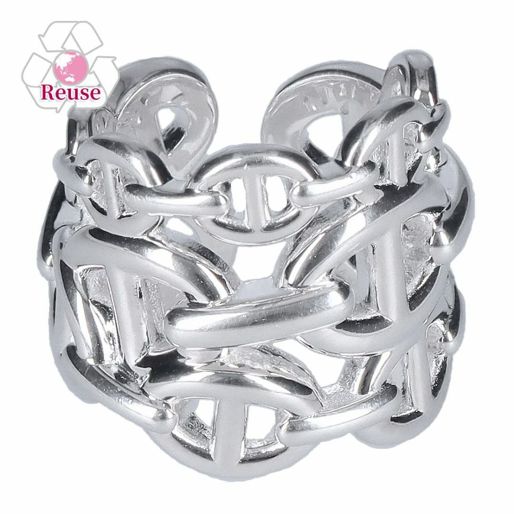 リユース品】 エルメス HERMES アクセサリー リング シェーヌダンクル