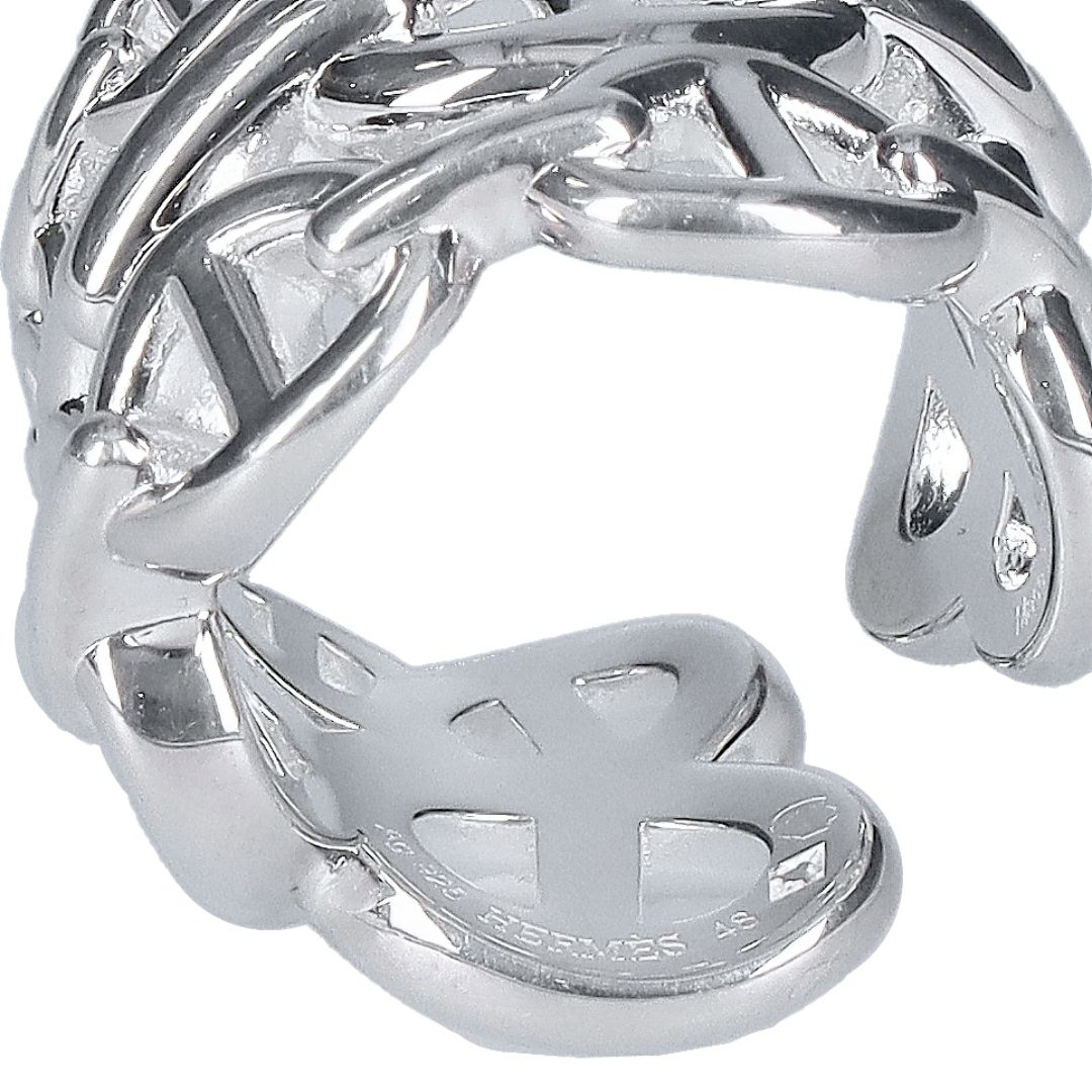 【リユース品】 エルメス HERMES アクセサリー リング シェーヌダンクル アンシェネGM リング シルバー 【お取り寄せ】