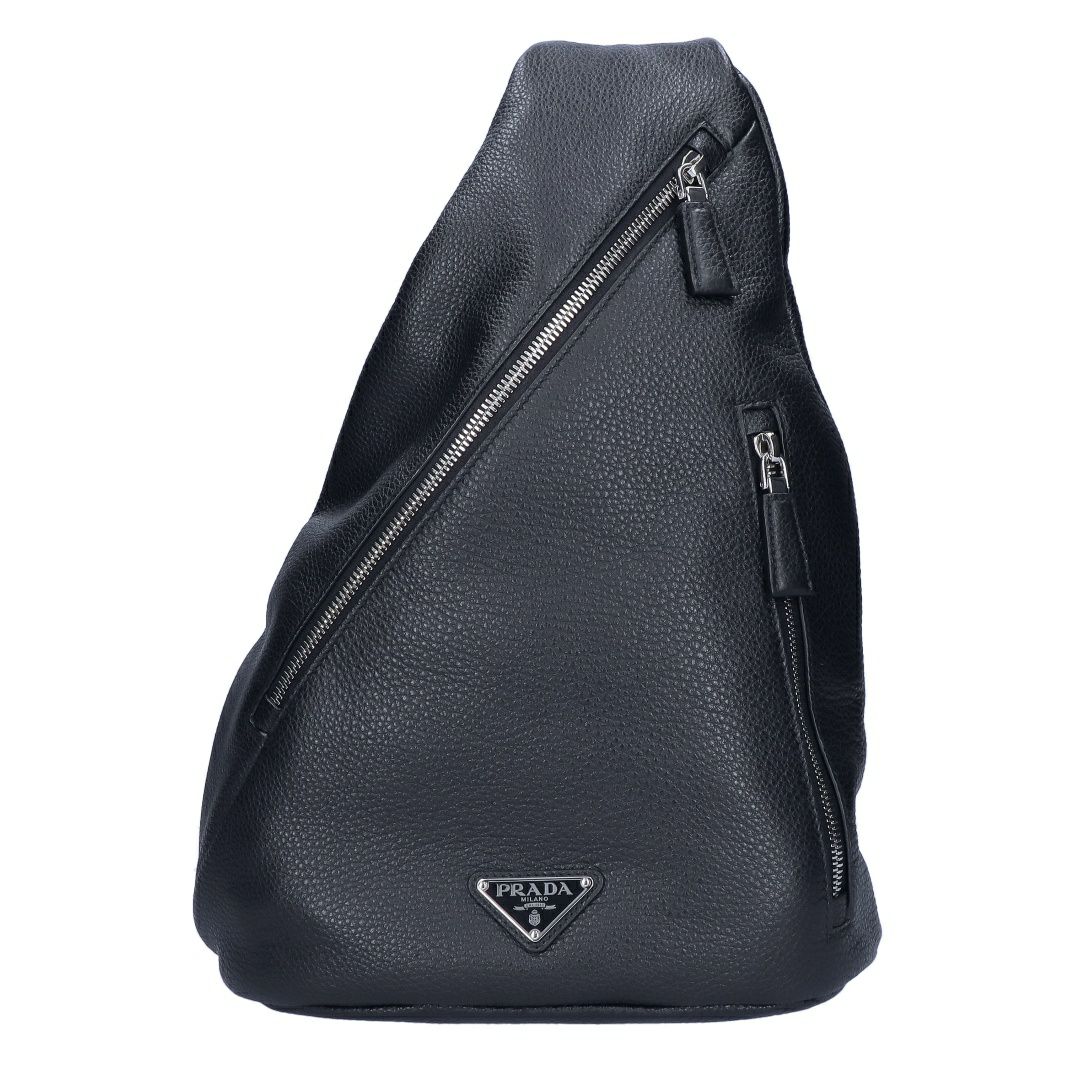 プラダ PRADA ボディバッグ ショルダーバッグ VIT.DAINO ヴィッテロダイノ ZAINO 2VZ092 2BBE F0002 NERO