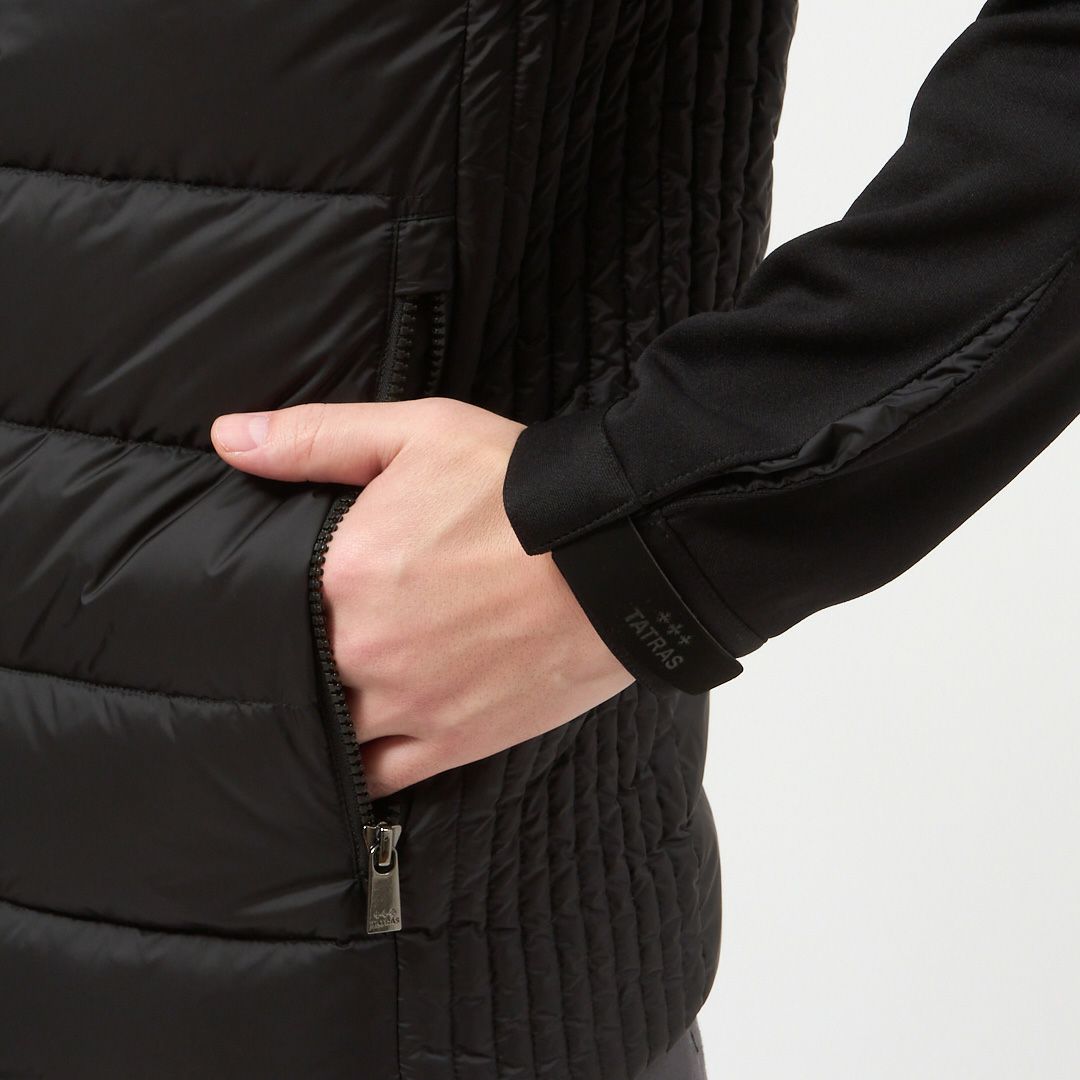 タトラス TATRAS メンズ ダウンジャケット BOSTBOLO ボストボーロ MTKE24A4269-D 01 BLACK ブラック