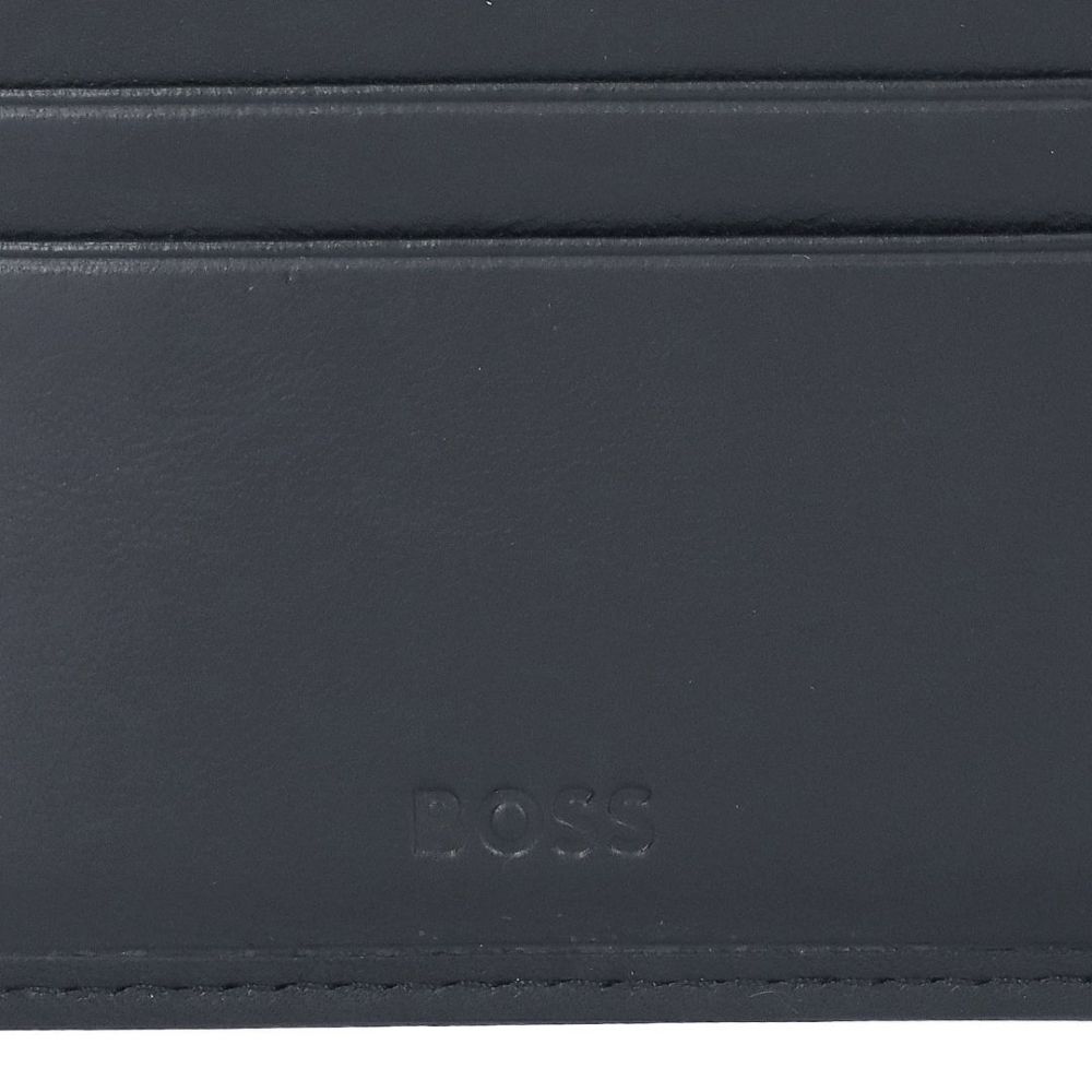 ヒューゴボス HUGO BOSS メンズ 折財布 二つ折り財布 小銭入れ付き BI FOLD WALLET HG50519273 001 BLACK