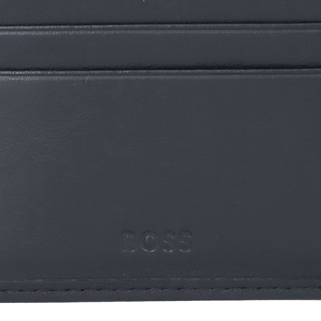 ヒューゴボス HUGO BOSS メンズ 折財布 二つ折り財布 小銭入れ付き BI FOLD WALLET HG50519273 001 BLACK