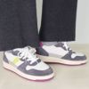 デイト D.A.T.E レディース靴 シューズ スニーカー W411-C2-VC-IP VINTAGE CALF WHITE-PURPLE