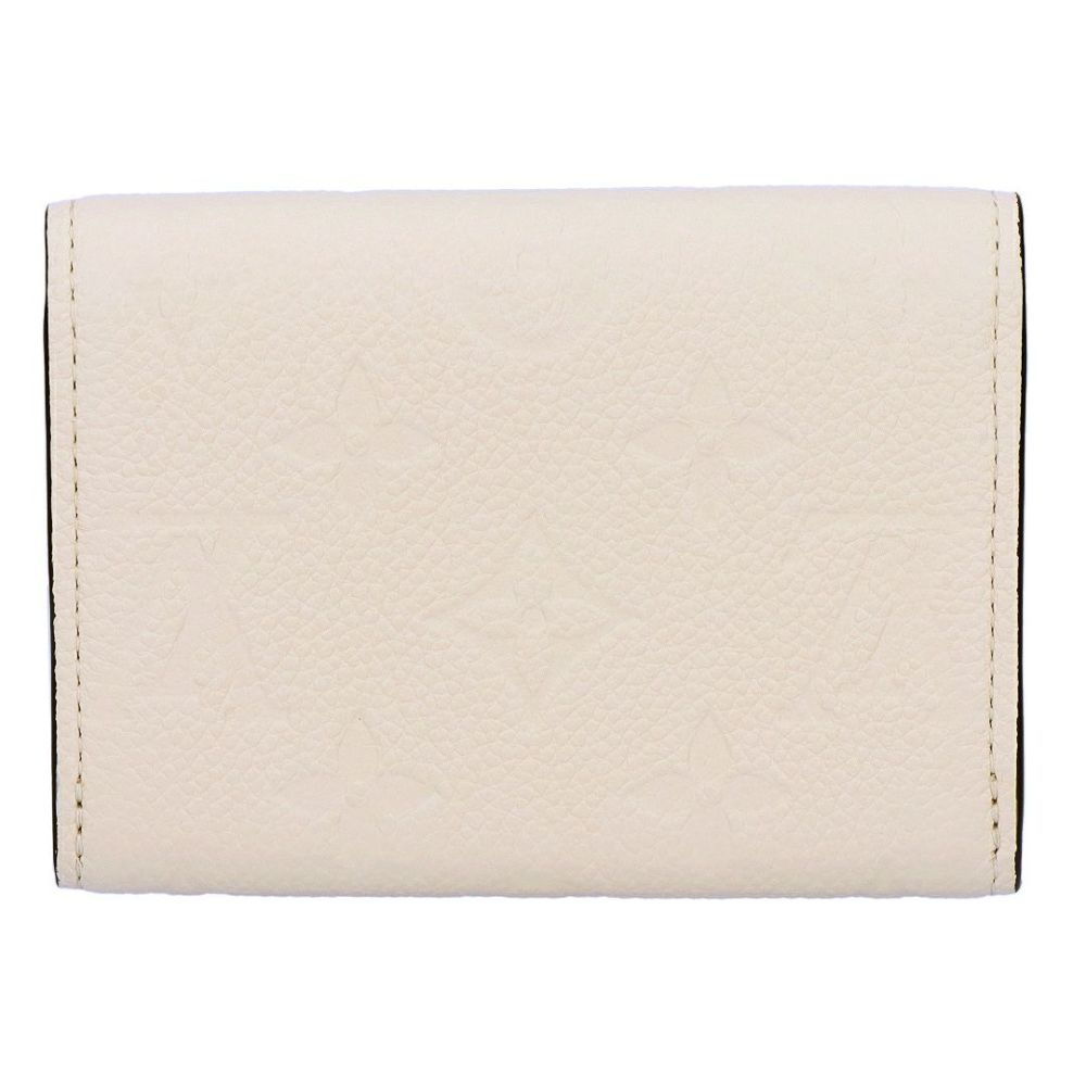 ルイヴィトン LOUIS VUITTON 折財布 ミニ財布 コンパクトウォレット ポルトモネ・ロザリ アンプラント M81445 クレーム