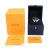 【リユース品】 ルイヴィトン LOUIS VUITTON 腕時計 メンズウォッチ タンブール クロノグラフ　ダミエ グラフィット QA094 ブラック 【お取り寄せ】