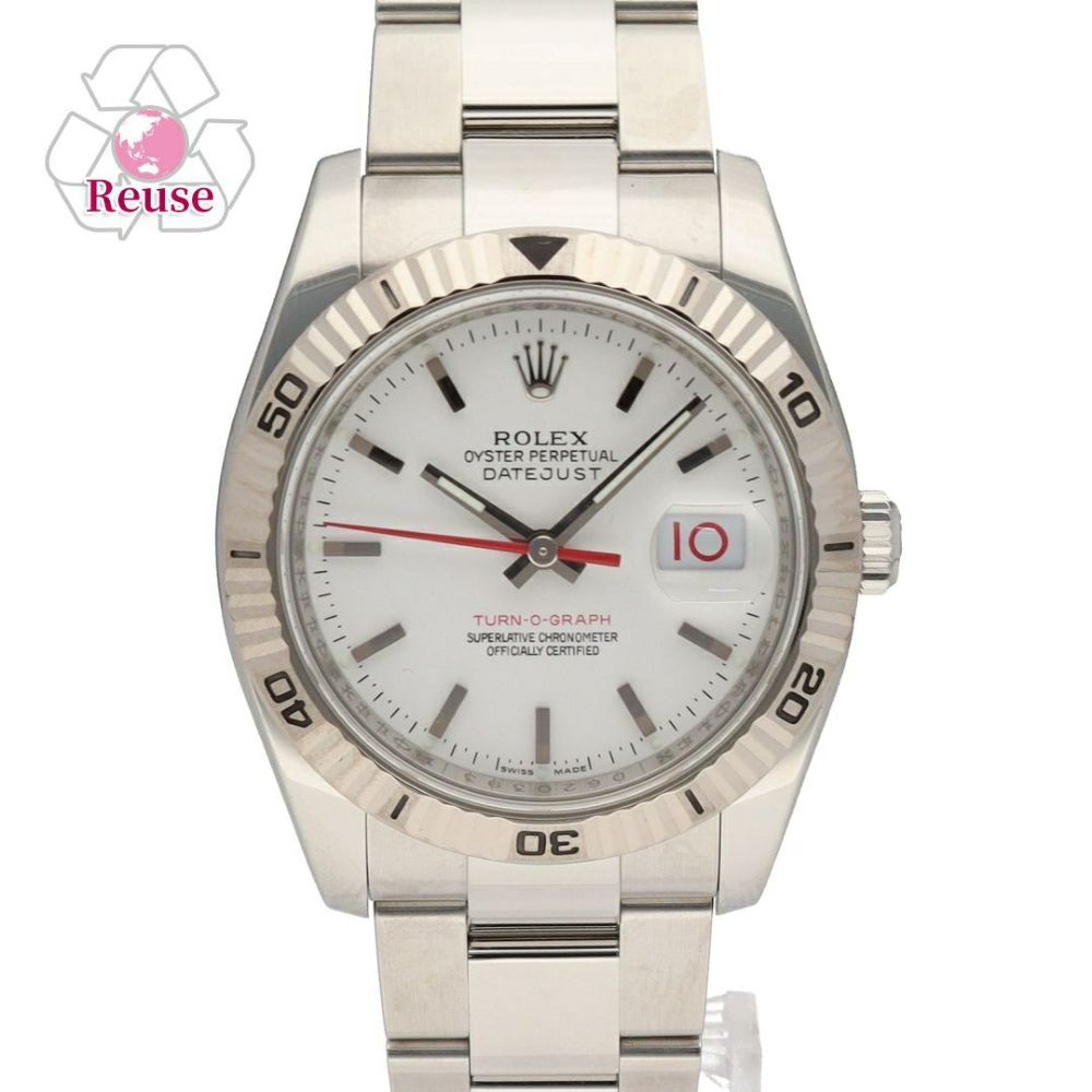 【リユース品】 ロレックス ROLEX 腕時計 メンズウォッチ ターノグラフ 116264 シルバー 【お取り寄せ】