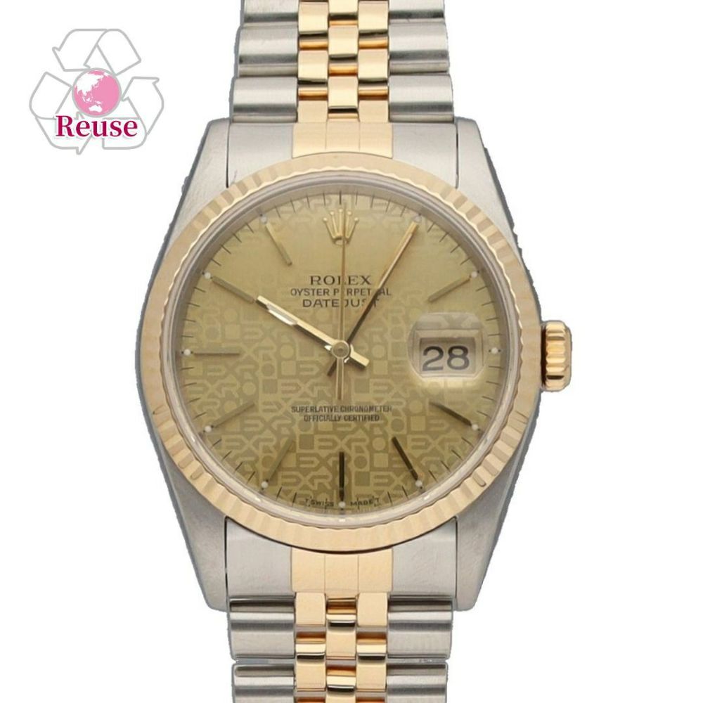【リユース品】 ロレックス ROLEX 腕時計 メンズウォッチ デイトジャスト 16233 シルバー 【お取り寄せ】