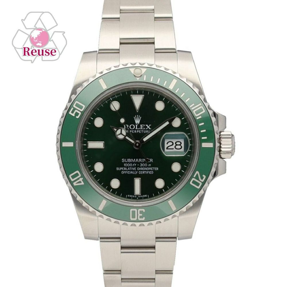 【リユース品】 ロレックス ROLEX 腕時計 メンズウォッチ サブマリーナーデイト 116610LV シルバー 【お取り寄せ】