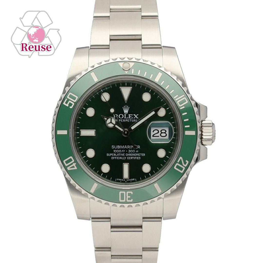 【リユース品】 ロレックス ROLEX 腕時計 メンズウォッチ サブマリーナーデイト 116610LV シルバー 【お取り寄せ】