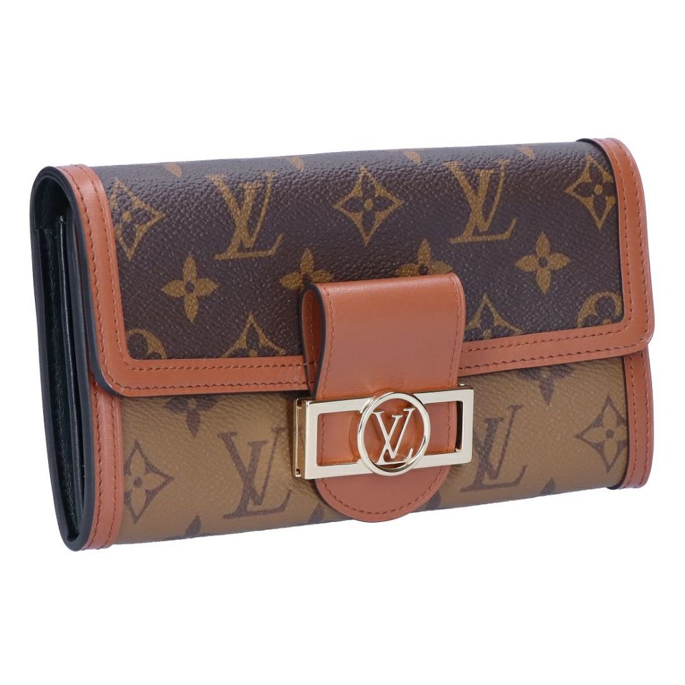 ルイヴィトン LOUIS VUITTON 長財布 モノグラム･リバース M46645 ポルトフォイユ･サラ ドーフィーヌ