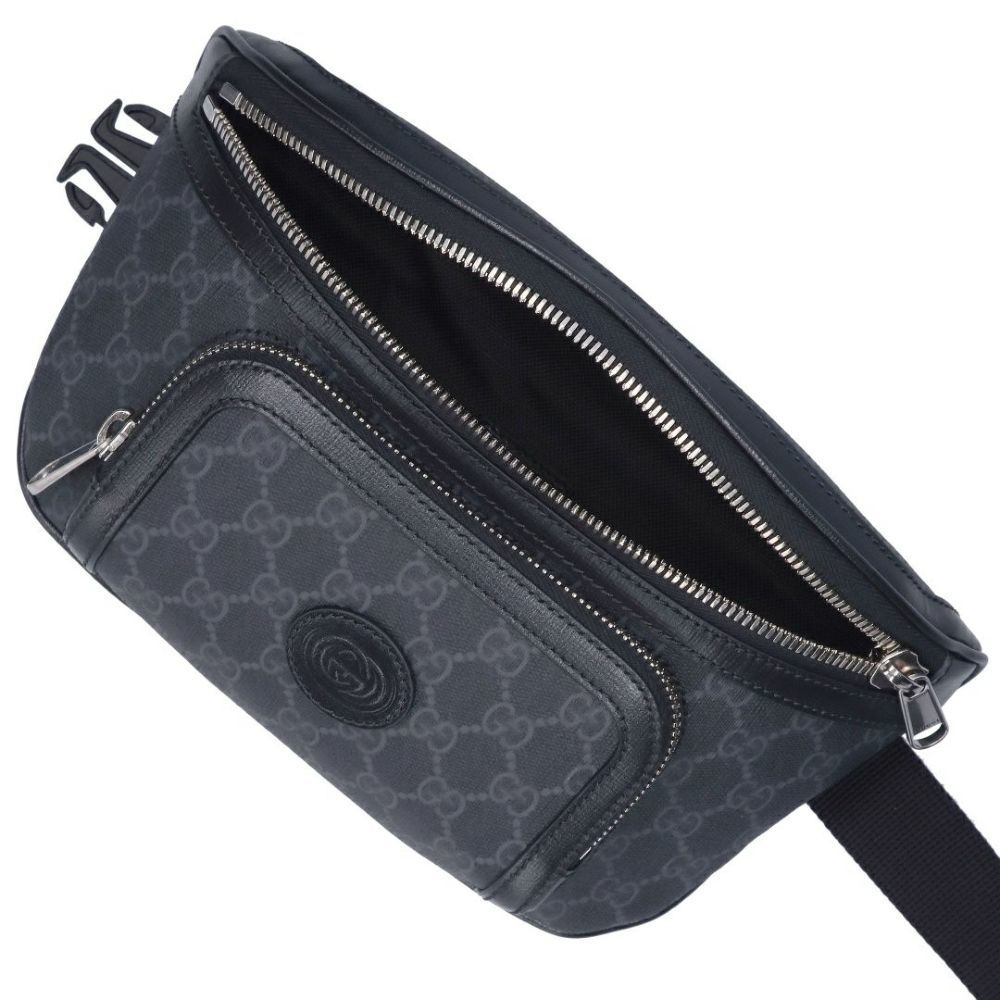 グッチ GUCCI ウエストバッグ ボディバッグ 733240 92THN 1000 ラージ ベルトバッグ