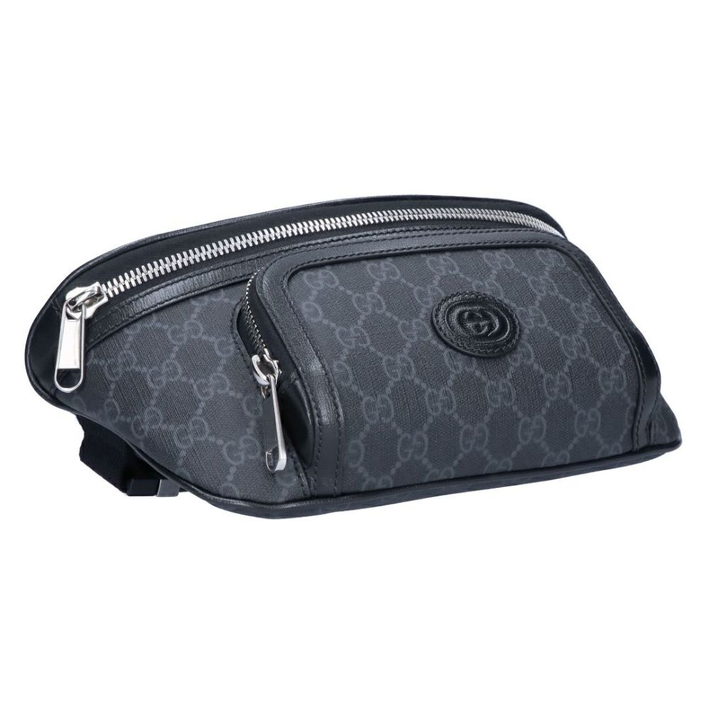 グッチ GUCCI ウエストバッグ ボディバッグ 733240 92THN 1000 ラージ ベルトバッグ