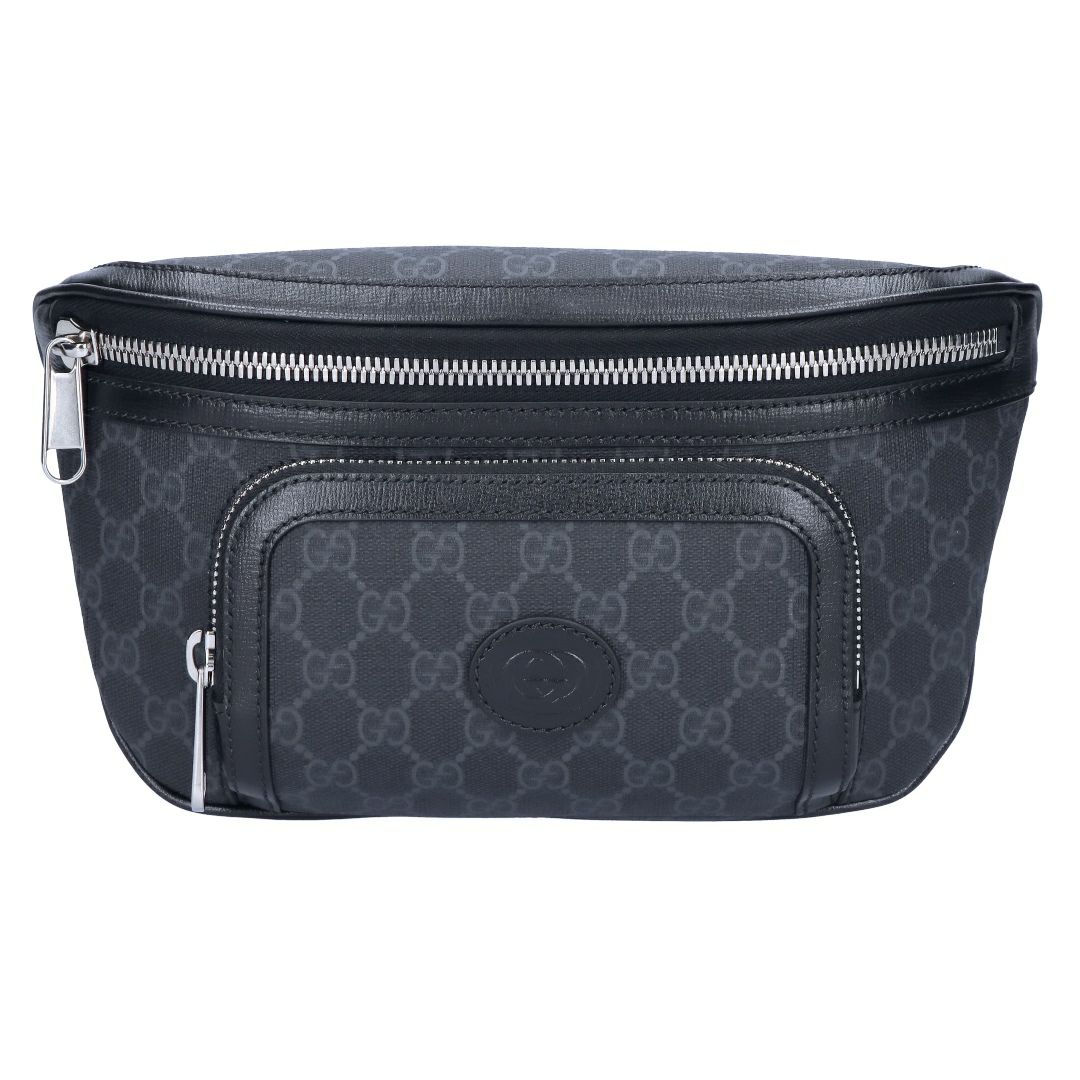 グッチ GUCCI ウエストバッグ ボディバッグ 733240 92THN 1000 ラージ ベルトバッグ