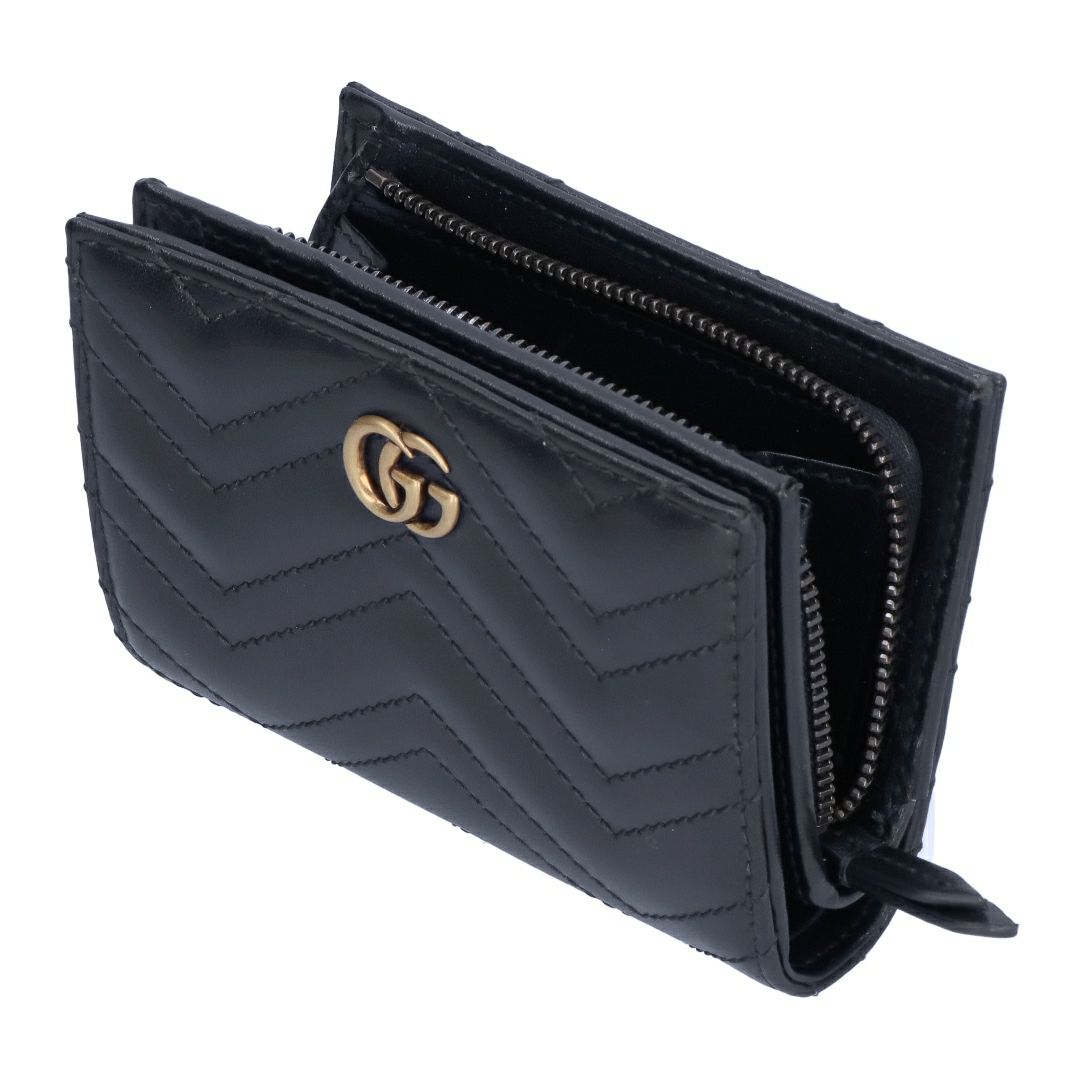 グッチ GUCCI 折財布 GGマーモント 773427 DTDHT 1000 ブラック