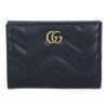 グッチ GUCCI 折財布 GGマーモント 773427 DTDHT 1000 ブラック
