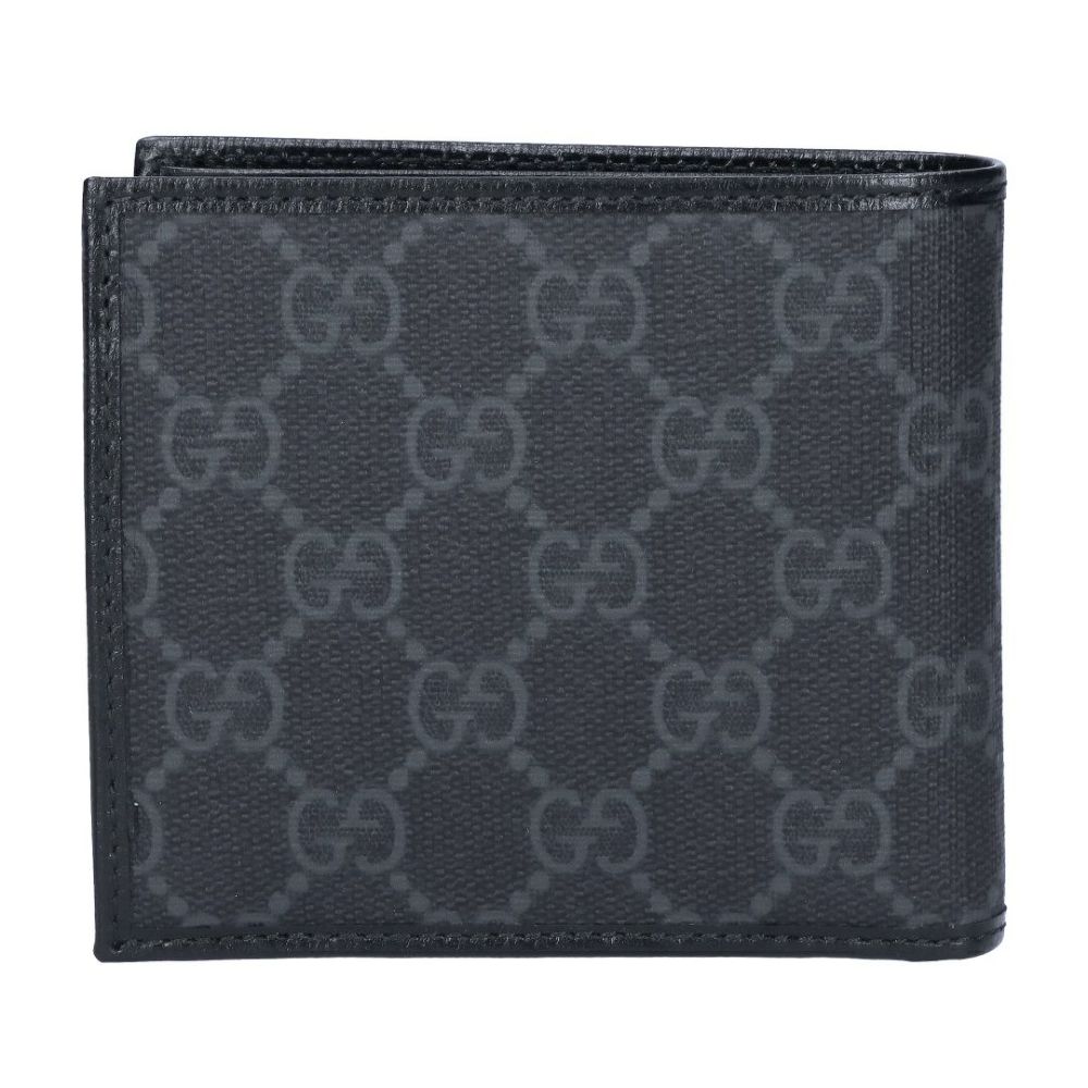 グッチ GUCCI 折財布 小銭入れ付き インターロッキングG 673000 92TCN 1000 ブラック