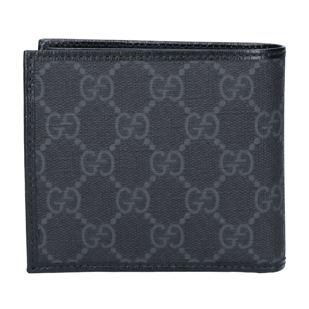 グッチ GUCCI 折財布 小銭入れ付き インターロッキングG 673000 92TCN 1000 ブラック