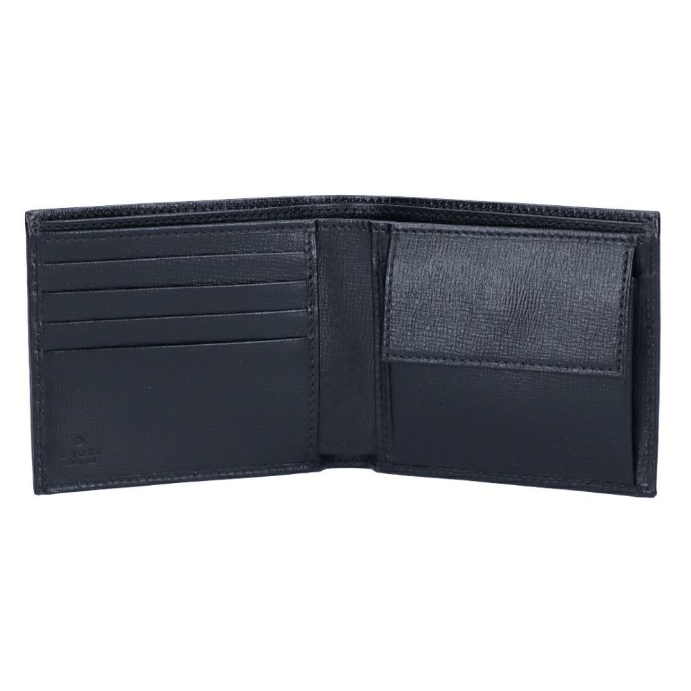 グッチ GUCCI 折財布 小銭入れ付き インターロッキングG 673000 92TCN 1000 ブラック