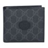 グッチ GUCCI 折財布 小銭入れ付き インターロッキングG 673000 92TCN 1000 ブラック