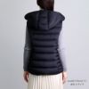 モンクレール MONCLER レディース ダウンベスト BARRAUX 1A00033 596K7 BLACK 【お取り寄せ】