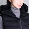 モンクレール MONCLER レディース ダウンベスト BARRAUX 1A00033 596K7 BLACK 【お取り寄せ】