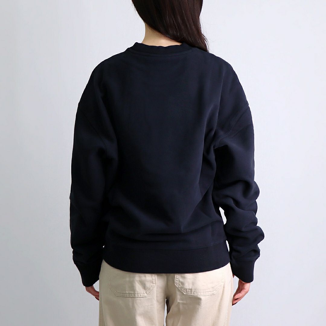 メゾンキツネ MAISON KITSUNE メンズ レディース スウェットトレーナー リラックス スウェットシャツ カフェ キツネ コーヒーカップ CKMU00302KM0330 P199 BLACK