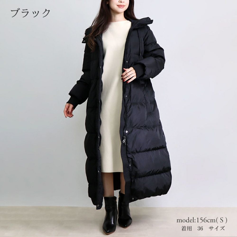 マックスマーラウィークエンド MAXMARA WEEKEND レディース ロングダウンコート DOLLY 2425496052 ブラック