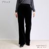 マックスマーラ ステュディオ MAXMARA STUDIO レディース ソフトベルベット ロングパンツ ACETO PANTALONE 6136054206